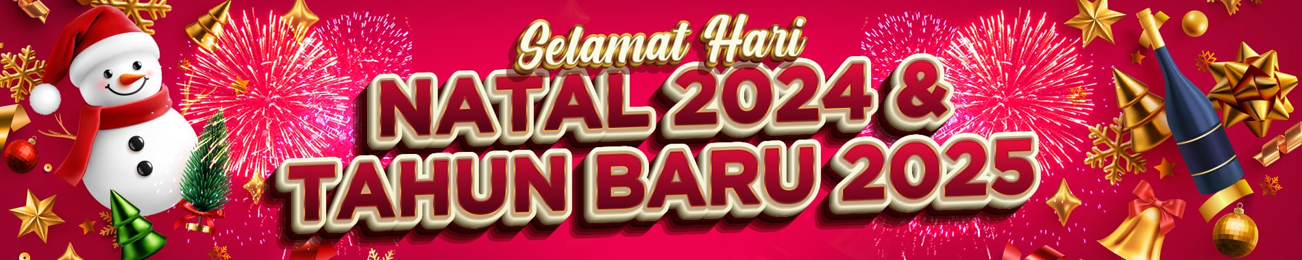 SELAMAT NATAL 2024 & TAHUN BARU 2025